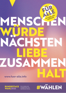 Mit Herz und Verstand- Ökumenische Aktion Bundestagswahl 2025